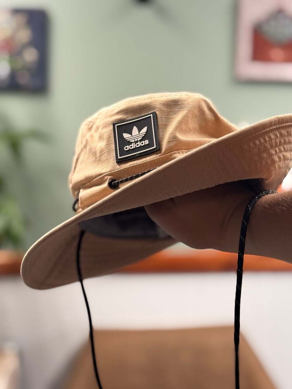 Adidas Originals Utility 3.0 Boonie Bucket Hat in Beige